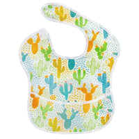 Waterproof Baby Bibs Polyester TPU Feeding Bibs Washable Baby Bibs with Food Catcher For Kids - BIG FRENCHIES