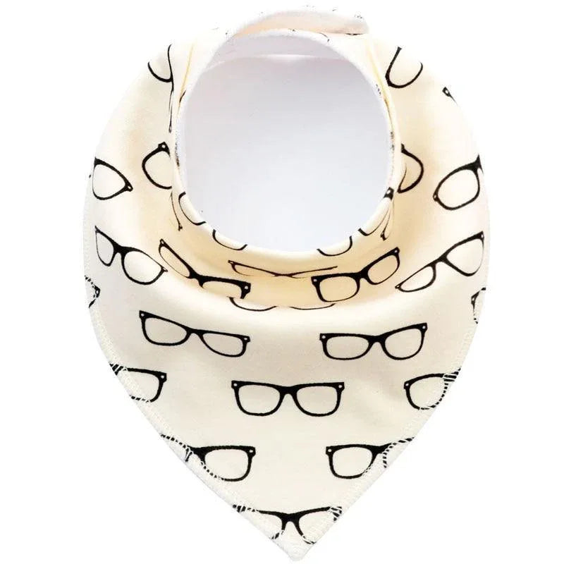 Baby Bibs Triangle scarf Cotton Cartoon Child Bandana Bib Dribble Bibs Newborn BIb for Kids - BIG FRENCHIES