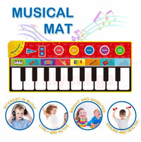 Modern Musical Mat Baby Play Piano Mat Keyboard Toy Music Instrument Game Carpet Music Toys Educational Toys For Kids - BIG FRENCHIES