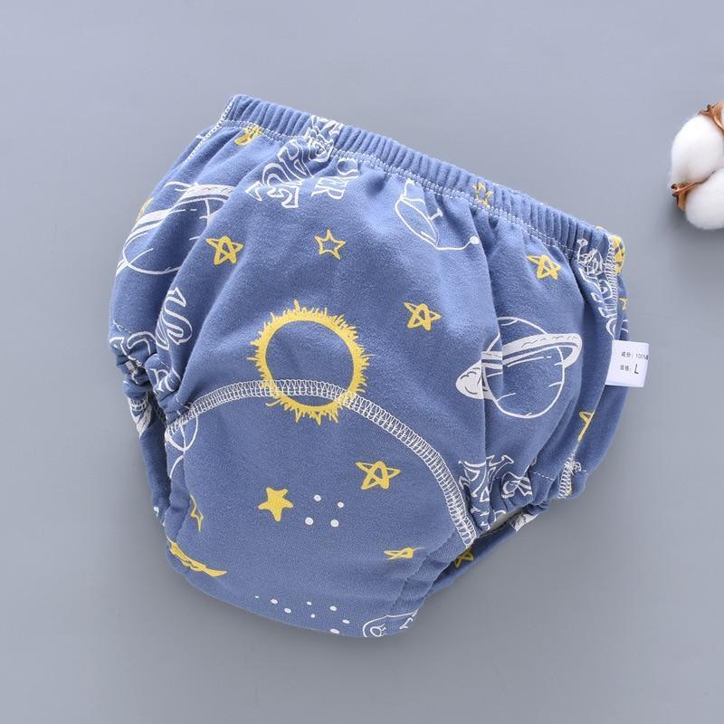 Baby Training Pants Cloth Diapers Washable 6 Layers Gauze Cover Breathable Spring Reusable Newborn Diaper Nappies For Baby and Kids - BIG FRENCHIES
