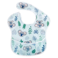 Waterproof Baby Bibs Polyester TPU Feeding Bibs Washable Baby Bibs with Food Catcher For Kids - BIG FRENCHIES