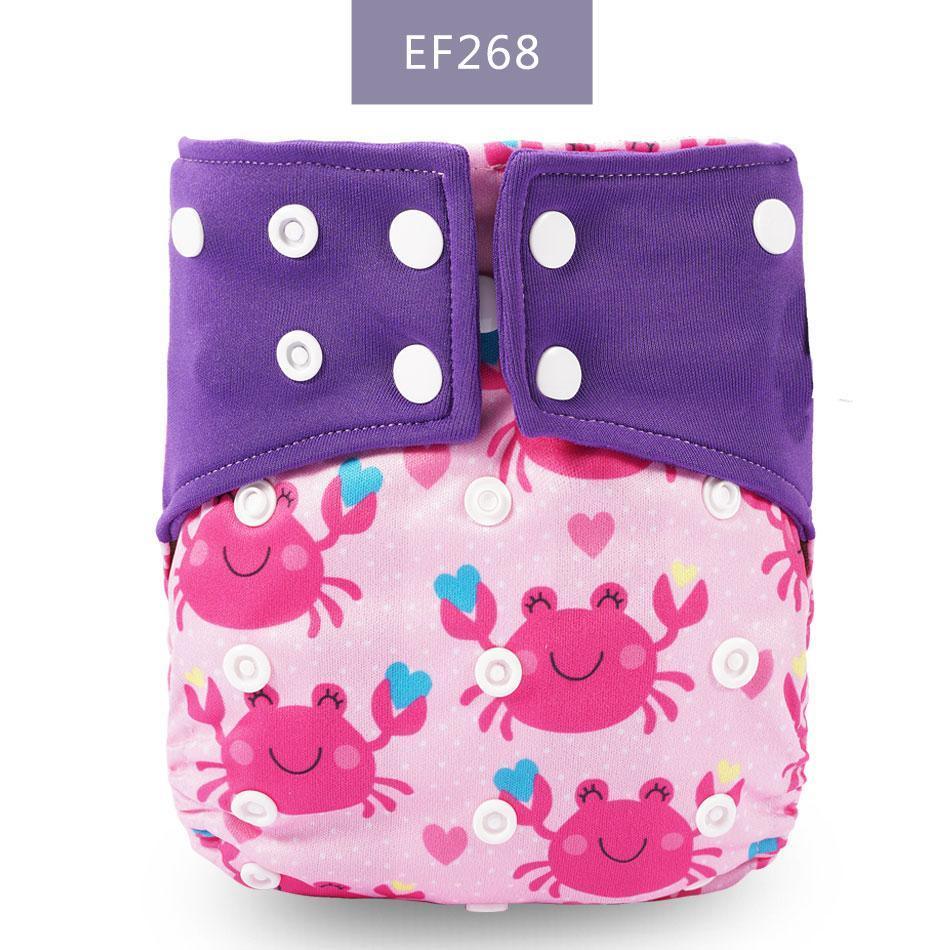 Trend New Print Eco-friendly Cloth Diaper Baby pocket Waterproof Cartoon Owl Baby Diapers Reusable Cloth Nappies For Baby and Kids - BIG FRENCHIES