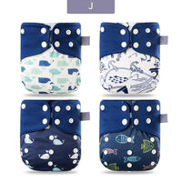 Eco-friendly Diaper Adjustable Reusable Coffee Fiber Diaper Pocket Fit Baby Nappies Pants Waterproof Nappies for Baby and Kids In Modern Design - BIG FRENCHIES