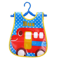 Fashion Printed Adjustable Animal Plastic Waterproof Lunch Feeding Bibs Feeding Cloth for Children In Modern Design - BIG FRENCHIES