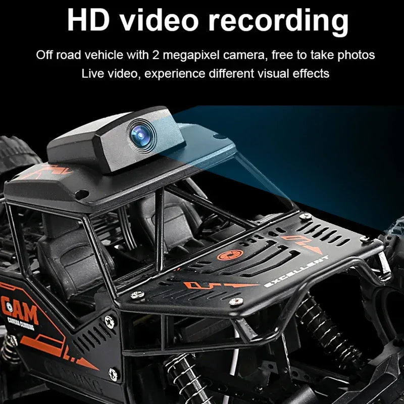RC Car With HD Camera FPV WIFI Remote Control Stunt SUV Toy - BIG FRENCHIES