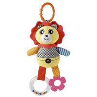Modern Baby Development Giraffe Animal Hand Bells Rattles Handle Toys Stroller Hanging Teether Baby Toys For Kids - BIG FRENCHIES
