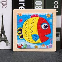 Wood Puzzles Children Adults Vehicle Puzzles Wooden Toys Learning Education Environmental Assemble Toy Educational Games For Baby and Kids - BIG FRENCHIES