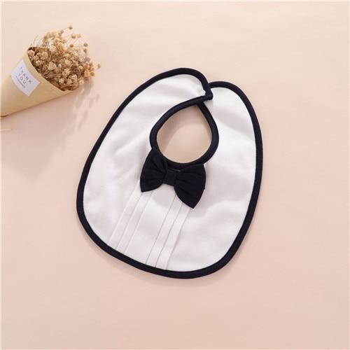 Modern Luxury Baby Bibs For Boys Cotton Newborn Bow Baby Girls Bibs Cute Boys Burp Cloth Infant Saliva Towels - BIG FRENCHIES