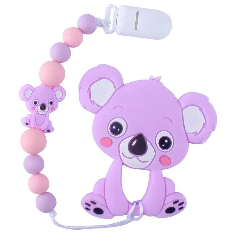 Baby Silicone Koala Panda Teether Toy Toother Unique Design Perfect For Kids And Parents - BIG FRENCHIES