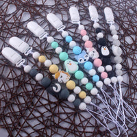 Handmade Animal Pendant Pacifier Clips Chain Nipple Holder for Infant Baby Pacifier - BIG FRENCHIES