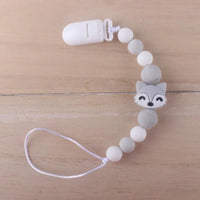 Handmade Animal Pendant Pacifier Clips Chain Nipple Holder for Infant Baby Pacifier - BIG FRENCHIES