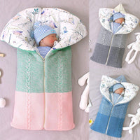 Newborn Infant Baby Knit sleep bag Stroller envelope Blanket Winter Warm Swaddle Wrap Sleeping Bags - BIG FRENCHIES