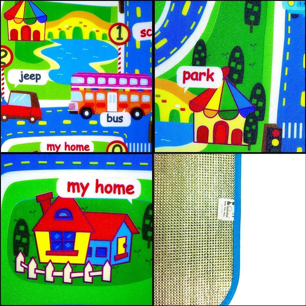 Baby Play Mat Crawling Mat Kids Rug Developing Mat Kids Carpet Play mat Road Game Puzzle Carpet For Kids - BIG FRENCHIES