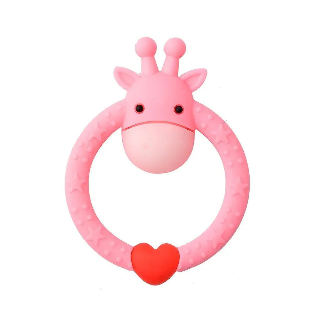 Cute Animal Baby Silicone Teether Child Supplies Baby Nursing Dental Care Child Sucking Toy Perfect For Kids And Parents - BIG FRENCHIES