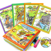 Magic Water Drawing Books Coloring Books Doodle & Magic Pen Painting Drawing Board Children Painting Toys Birthday Gifts - BIG FRENCHIES