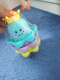 Kids Ocean Life Octopus Stacking Cups Bath Toy Children Play Educational Cute Cartoon Bathroom Toys - BIG FRENCHIES