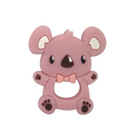 Food Grade Silicone Teethers Animal Fox Koala Teether Baby Silicone Chew Charms Kids Teething Gift Toddler Toys - BIG FRENCHIES