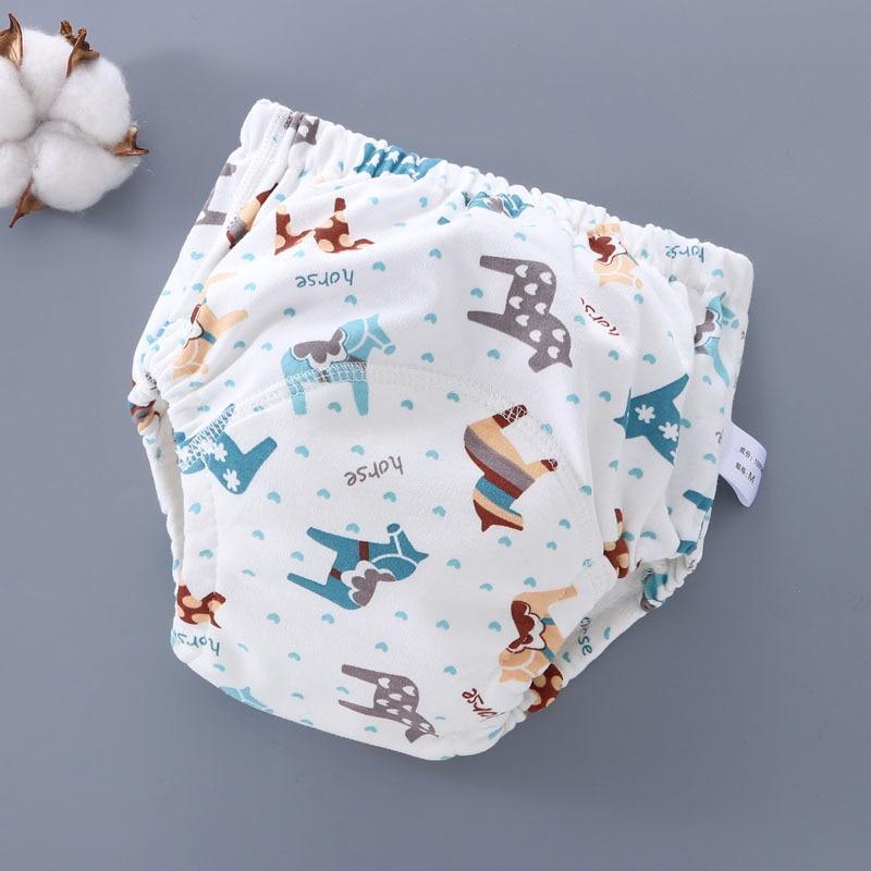 Baby Training Pants Cloth Diapers Washable 6 Layers Gauze Cover Breathable Spring Reusable Newborn Diaper Nappies For Baby and Kids - BIG FRENCHIES