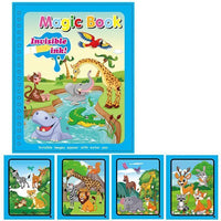 1pcs Magical Book Water Drawing Coloring Cartoons Books Doodle Pen Painting Drawing Board For Kids Toys Birthday Gift - BIG FRENCHIES