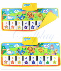 Musical Mat With Animal Voice Baby Piano Playing Carpet Music Game Instrument Toys Early Educational Toys For Kids - BIG FRENCHIES