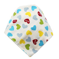 Baby Bibs Triangle Cotton Cartoon Child Bandana Dribble Bibs Newborn Slabber Absorbent Cloth For Baby and Kids - BIG FRENCHIES