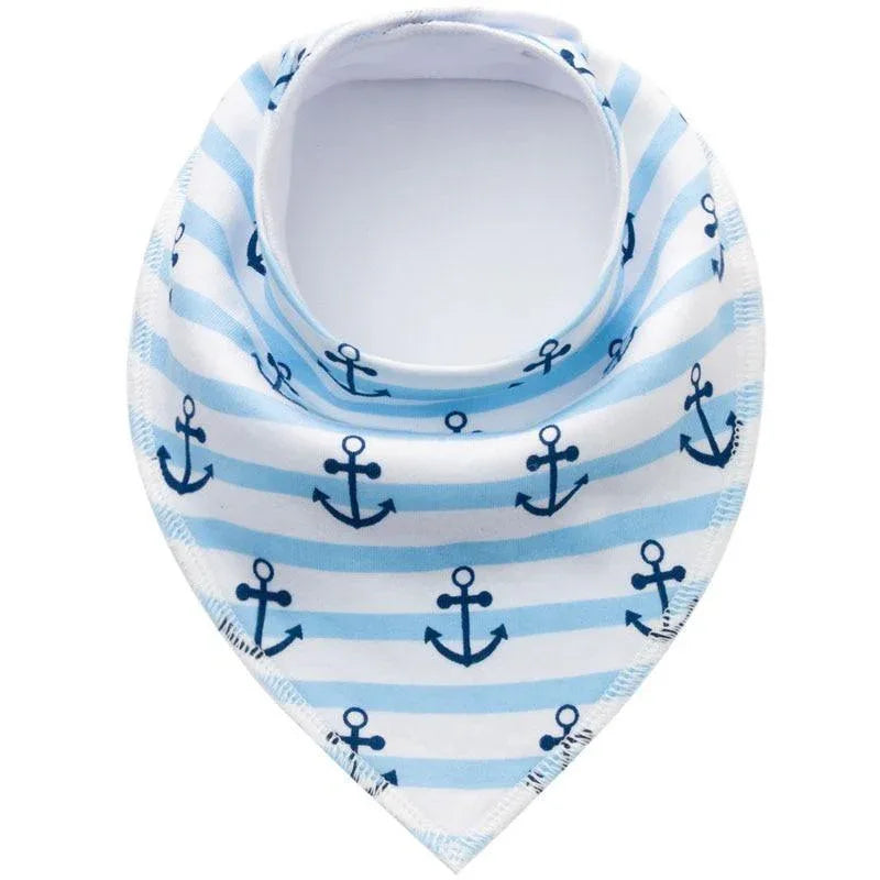 Baby Bibs Triangle scarf Cotton Cartoon Child Bandana Bib Dribble Bibs Newborn BIb for Kids - BIG FRENCHIES