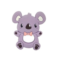 Food Grade Silicone Teethers Animal Fox Koala Teether Baby Silicone Chew Charms Kids Teething Gift Toddler Toys - BIG FRENCHIES