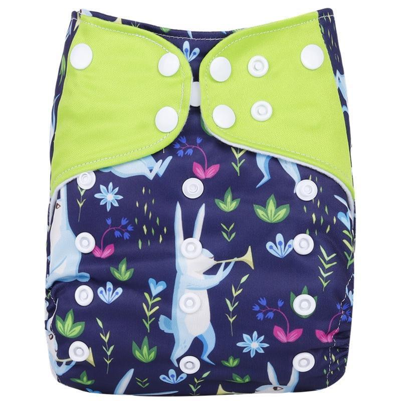 1Pcs Reusable Cloth Diaper Adjustable Baby Nappies Washable Nappy Durable Baby Diaper - BIG FRENCHIES