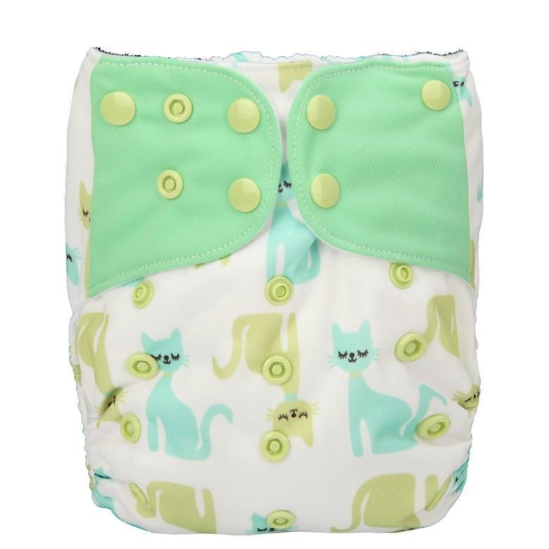 1 Piece Baby Pocket Cloth Diaper Nappy One Size Reusable Washable Comfortable Diapers For Babies - BIG FRENCHIES