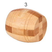 12 Style Brain Teaser 3D Wooden Interlocking Puzzles Game Toy Bamboo Small Size For Adults Kids - BIG FRENCHIES