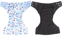 Reusable Waterproof Diaper Baby Bamboo Charcoal Diaper One Size Pocket Baby Nappies For Kids Set - BIG FRENCHIES