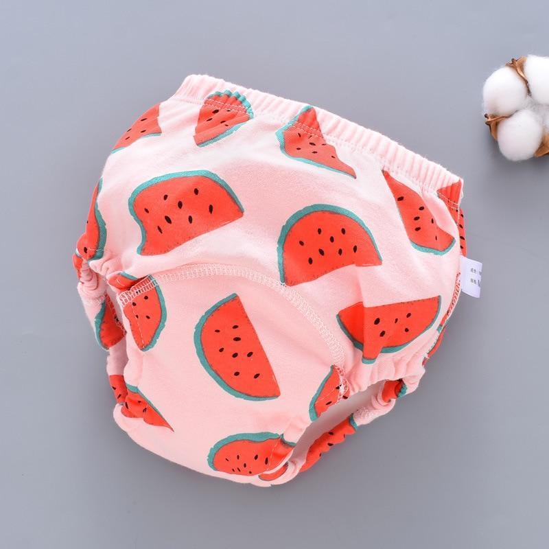 Baby Training Pants Cloth Diapers Washable 6 Layers Gauze Cover Breathable Spring Reusable Newborn Diaper Nappies For Baby and Kids - BIG FRENCHIES