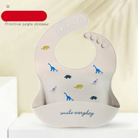Silicon Breastplate Baby Bib Waterproof Solid Infant Bandana Bibs Newborn Feeding Burp Cloth Bib For Kids - BIG FRENCHIES