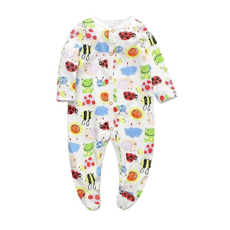 Modern Colorful Baby Boys/Girls Blanket Sleepers Newborn Babies Sleepwear Infant Long Sleeve Romper Jumpsuit for Kids - BIG FRENCHIES