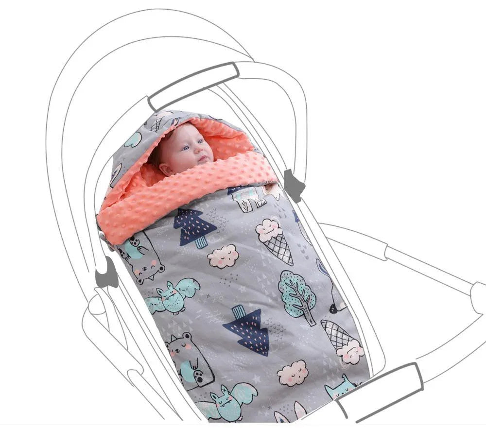 Newborn Baby Envelope Cocoon Model Sleeping Bag Infant Boy Girl Kids Sleep sack Swaddle Blanket For Baby Kids - BIG FRENCHIES