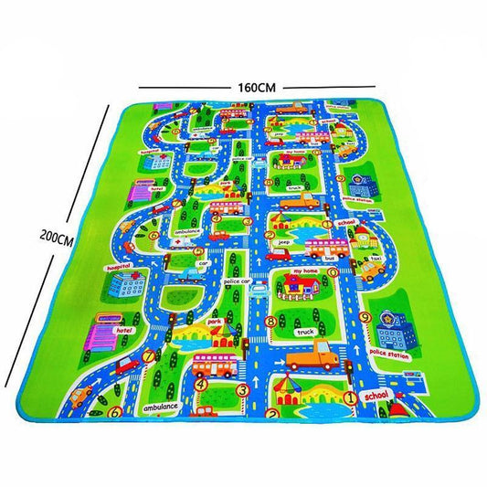 Baby Play Mat Crawling Mat Kids Rug Developing Mat Kids Carpet Play mat Road Game Puzzle Carpet For Kids - BIG FRENCHIES