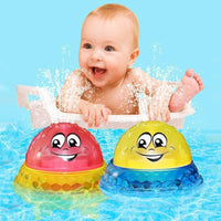 Cool Bath Toys Spray Water Light Rotate with Shower Pool , Toddler Swimming Party Bathroom LED Light With Music for Kids - BIG FRENCHIES