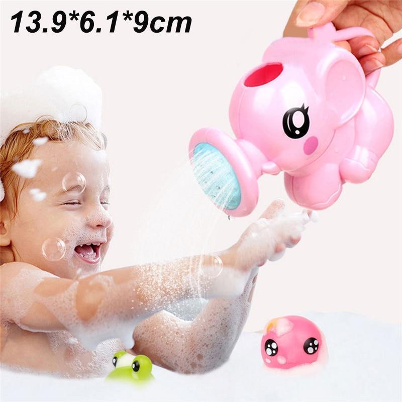 Modern Baby Bathing Toy Kids Cute Duck Penguin Egg Water Spray Sprinkler Bathroom Sprinkling Shower Toys For Kids - BIG FRENCHIES