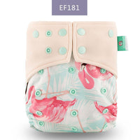 Trend New Print Eco-friendly Cloth Diaper Baby pocket Waterproof Cartoon Owl Baby Diapers Reusable Cloth Nappies For Baby and Kids - BIG FRENCHIES