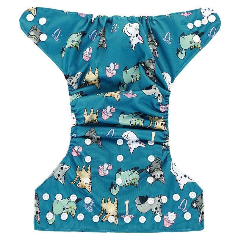 1Pcs Reusable Cloth Diaper Adjustable Baby Nappies Washable Nappy Durable Baby Diaper - BIG FRENCHIES