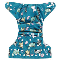 1Pcs Reusable Cloth Diaper Adjustable Baby Nappies Washable Nappy Durable Baby Diaper - BIG FRENCHIES