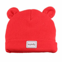 Cute Kids Hat Cap with Bibs Candy Solid Colors Beanies Cotton Born Baby Hat Bibs Toddler Infant Caps For Kids Baby - BIG FRENCHIES