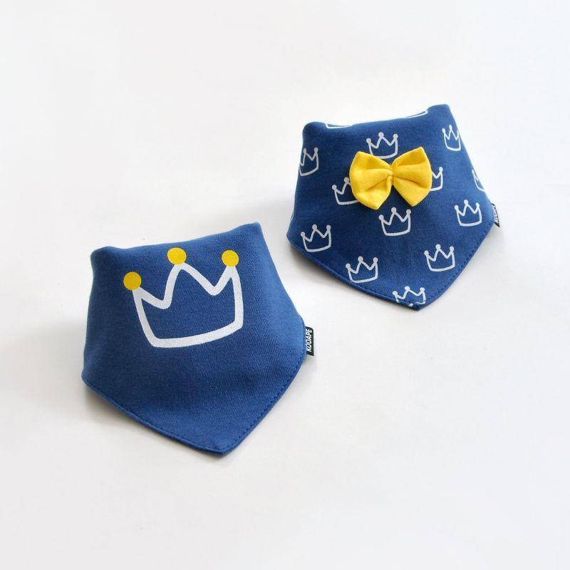 2 Pcs Baby Bibs Bandana Cotton Double Layers Drool Bib For Boys And Girls Triangle Bibs Infant Towel - BIG FRENCHIES