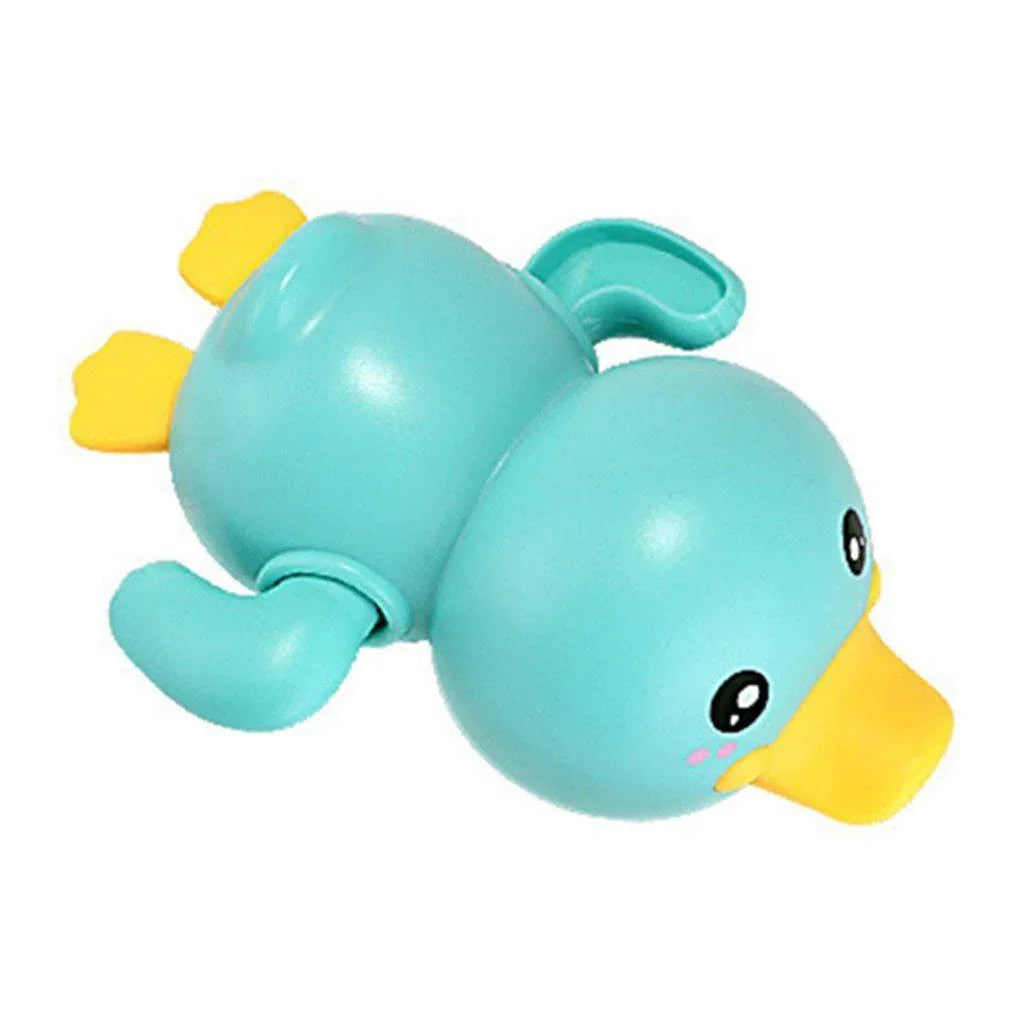 Bathroom Bath Shower Baby Clockwork Swimming Play Water Cute Little Yellow Duck Bathing Bathtub Toys For Kids - BIG FRENCHIES