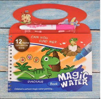 Montessori Coloring Book Doodle & Reusable Magic Pen Painting Drawing Board For Kids Baby Educational Birthday Toy - BIG FRENCHIES
