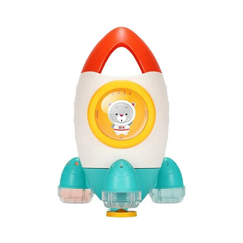 Baby Spin Water Spray Rocket Bath Toys for Children Toddlers Shower Game Bathroom Sprinkler Baby Bath Toy for Kids - BIG FRENCHIES