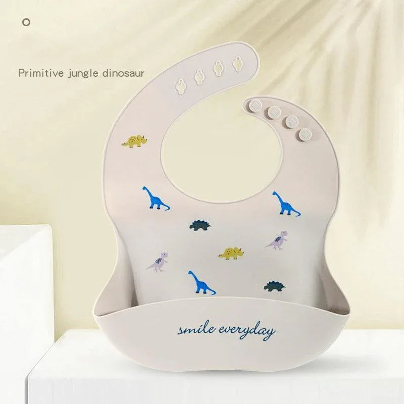 Food Grade Silicone Baby Bibs Waterproof Bib for Newborn Boy Girl Feeding Towel Burp Cloth For Kids - BIG FRENCHIES