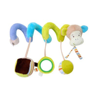 Modern Rattles Mobile Bed Baby Toys Cute Crib Stroller Spiral Newborn Educational Cartoon Animals Rattle Toy For Kids - BIG FRENCHIES