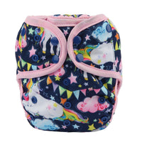 One Size Baby Cloth Diaper Cover Nappy Waterproof Double Gusset Design Adjustable Diapers For Babies - BIG FRENCHIES