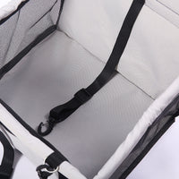 Dog Safety Mesh Travel Carrier Basket - BIG FRENCHIES